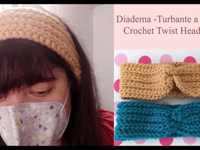 Crochet Headband step by step very easy
