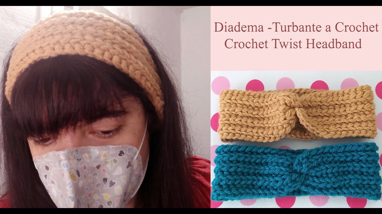 Crochet Headband step by step very easy