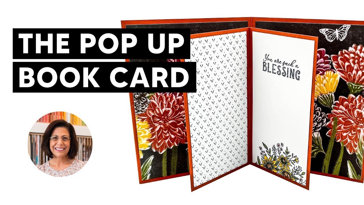 ???? DIY Fun Fold Pop Up Book Card Using Designer Papers