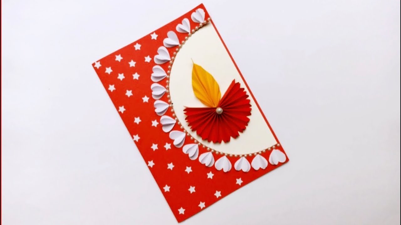 DIY - Happy Diwali card | Deepawali card