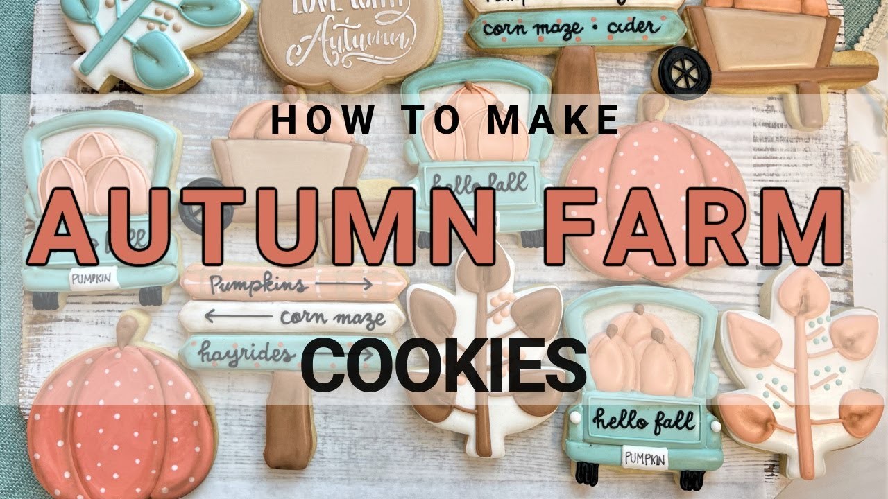 How to Make Autumn Farm Cookies