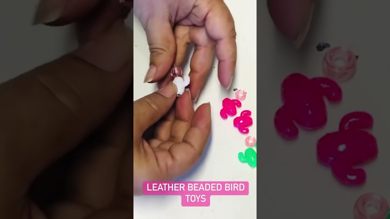 Make bird toy by hand [pdsparrotshop]