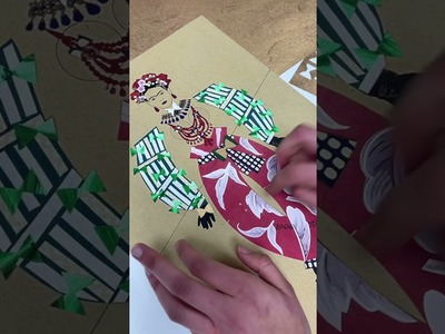 The making of Hormazd Narielwalla’s Paper Dolls (Harem Queen)
