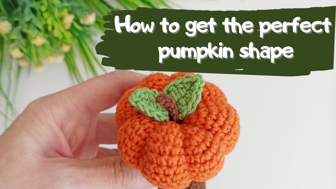 How to get the perfect pumpkin shape