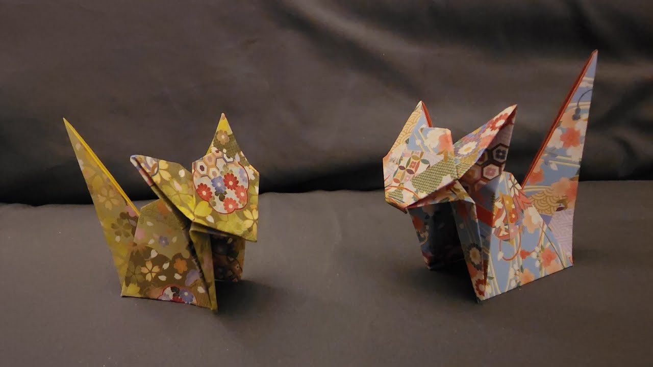 How to make a Kitten - an Origami Tutorial!