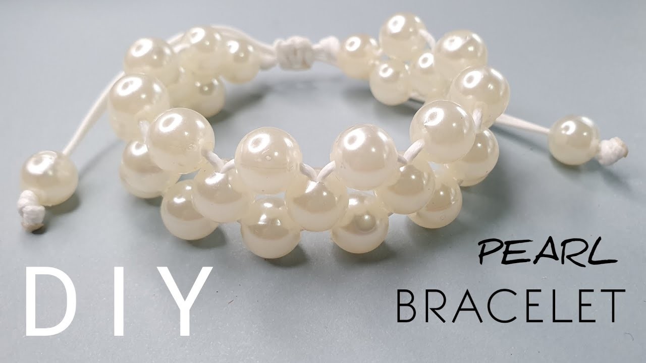 How To Make Simple Pearl Bracelet