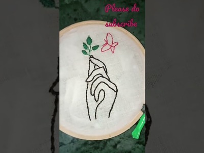 ????hand embroidery????simple design
