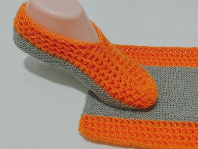 Knitting booties new design easy method