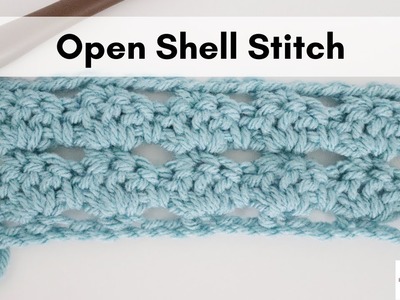 Open Shell Stitch (Crochet 101 Series) | Easy Crochet Beginner Tutorial
