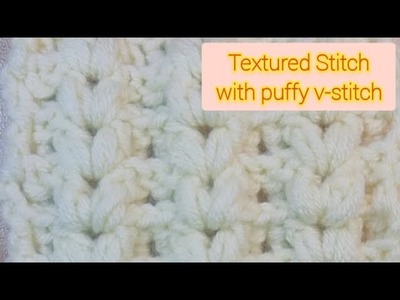 #TexturedStitch with #puffy #vstitch