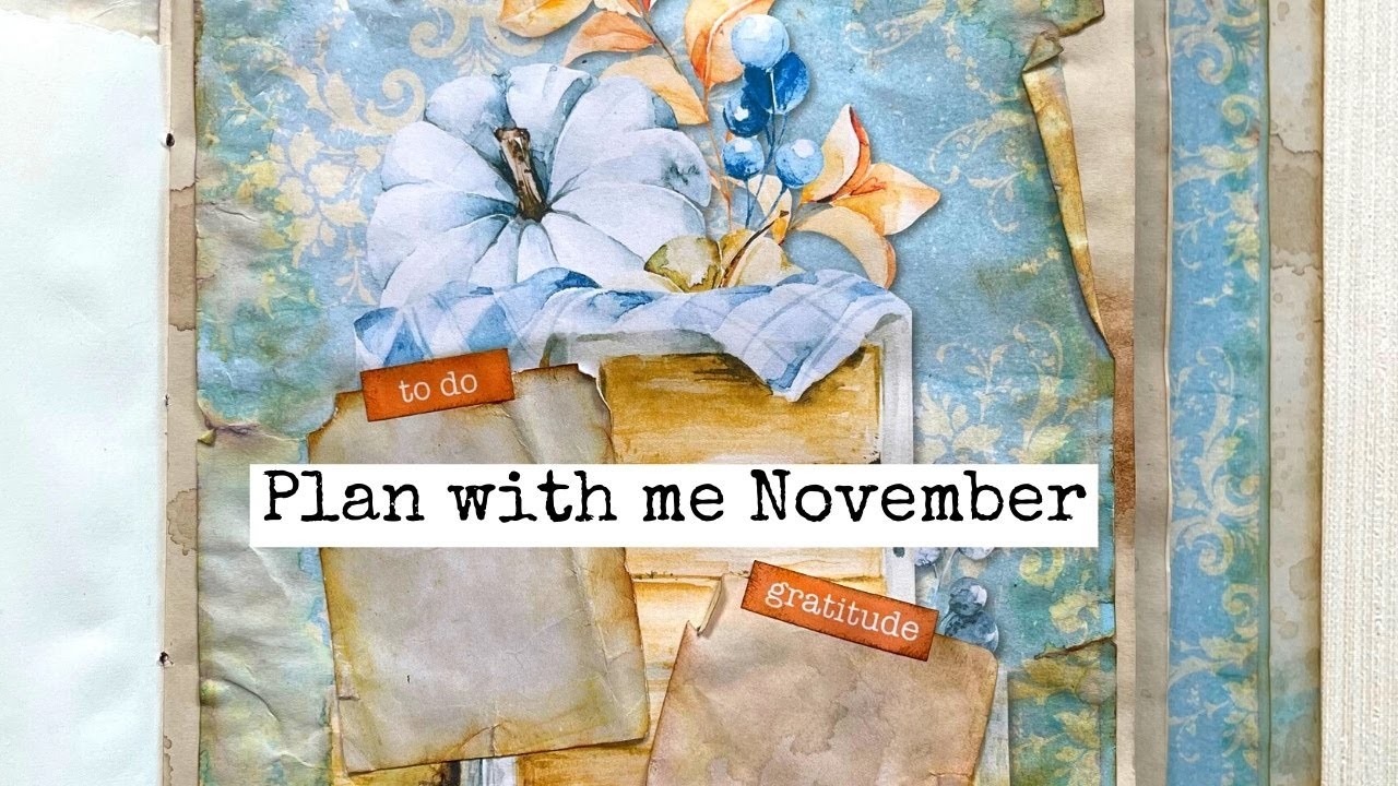 Plan with me November 2022.New Digital Kit incl. Freebies! New Planner
