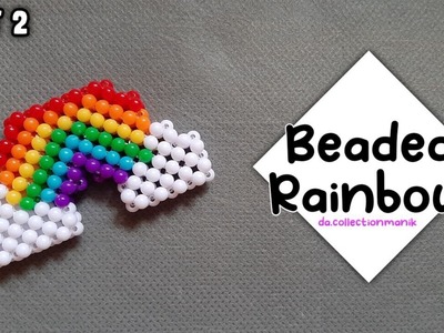 PART 2 END Tutorial Ganci Pelangi Manik Manik. DIY BEADS. How to Make Beads Keychains Rainbow