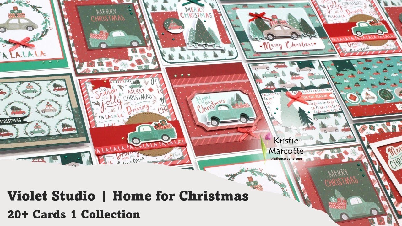 Violet Studio | Home for Christmas collection | 20+ Cards