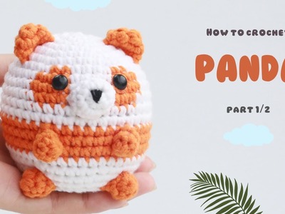 #170 | Amigurumi Panda Crochet Pattern (1.2) | How To Crochet Amigurumi Animals | @AmivuiStudio