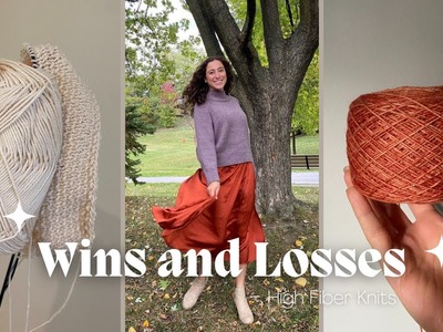 A knitting fail & knitting patterns for my staple fall accessories. knitting podcast