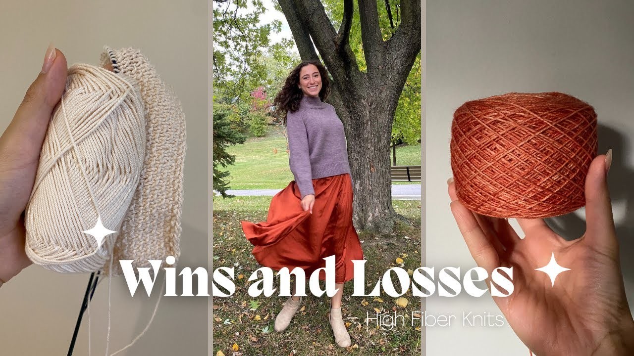 A knitting fail & knitting patterns for my staple fall accessories. knitting podcast