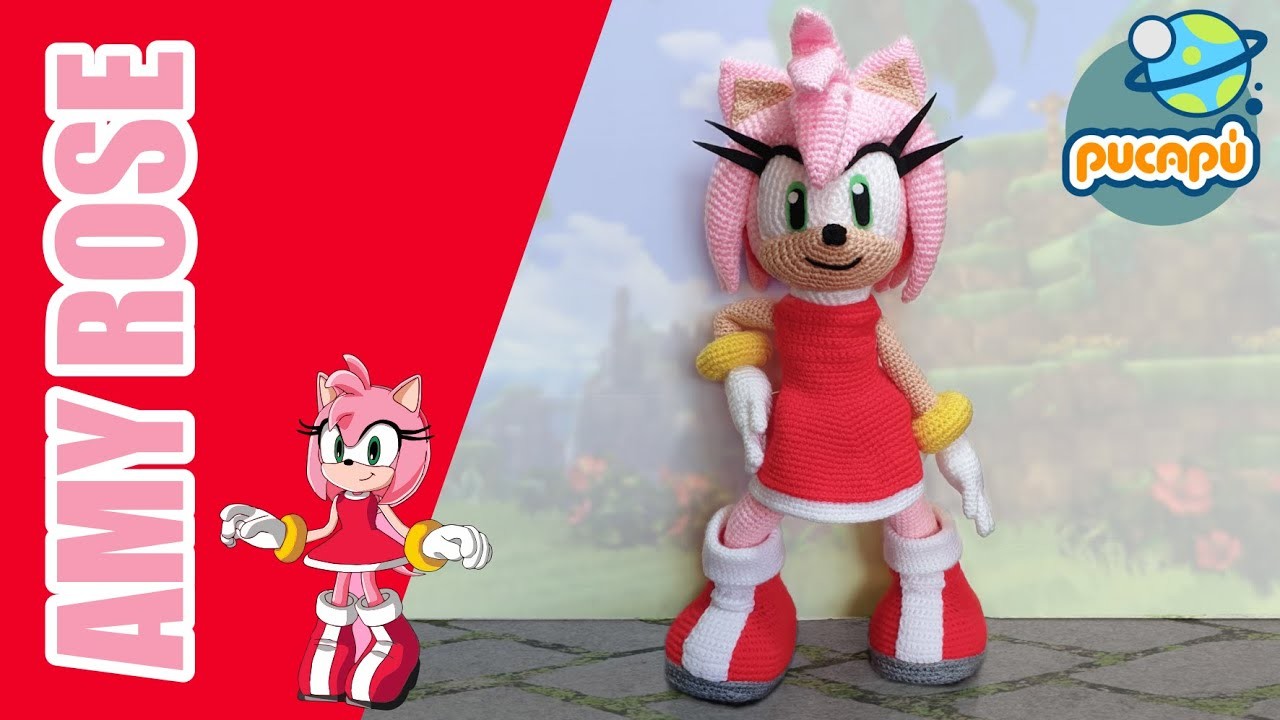 Cómo tejer a Amy Rose