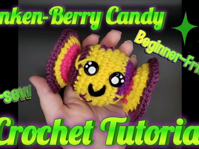 Halloween Candy Crochet Tutorial ???? Beginner-Friendly & No-Sew