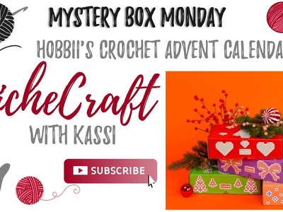 ????Mystery Box Monday: Hobbii's Crochet Advent Calendar ????| Nichecraft with Kassi | ???? October 2022