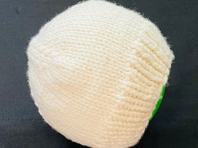 SUPER EASY KNIT HAT, How to knit for beginners, easy knit tutorial