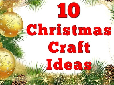 10 Amazing Christmas Crafts ???? Easy Christmas DIYS ???? Christmas Decoration Ideas ????