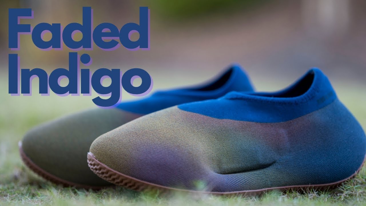 Adidas Yeezy Knit RNR "Faded Indigo" Review & on feet!
