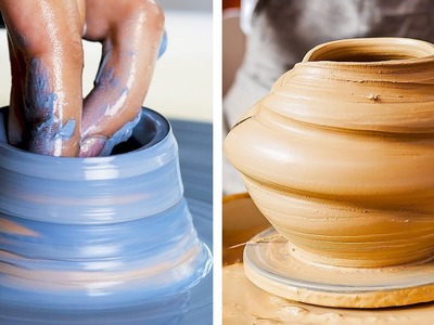 Amazing Clay Pottery DIY Crafts And Dish Making Ideas