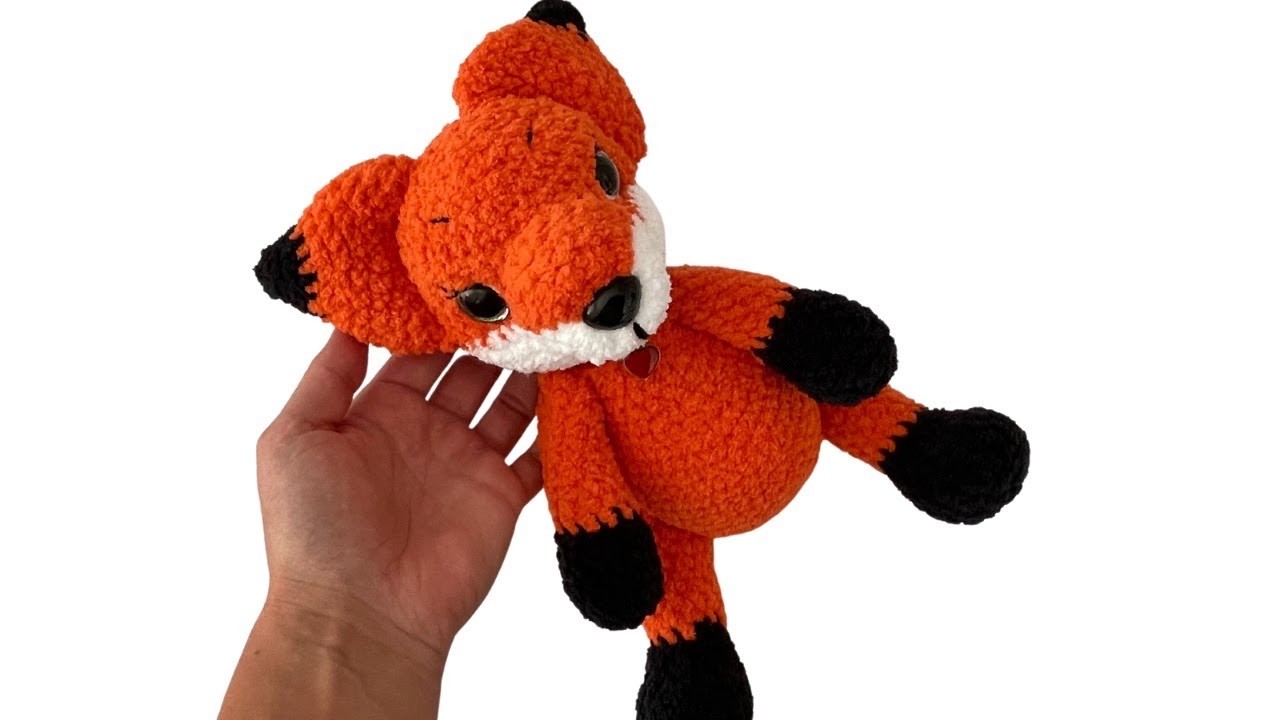How to make a Crochet Fox - tail and body