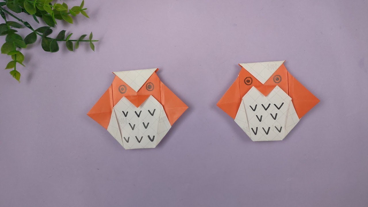 Owl Folding From Paper | DIY Az Craft