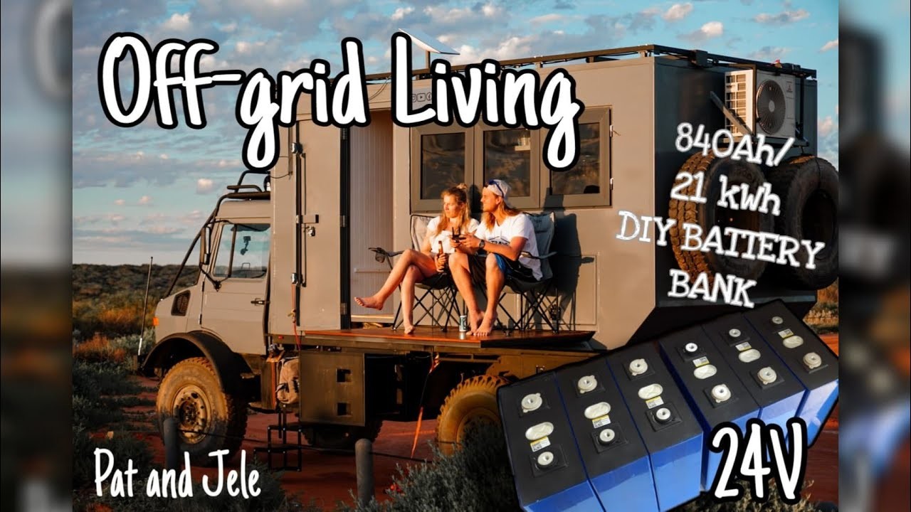 ULTIMATE DIY BATTERY BANK for Off-Grid Living! 21kWh of LiFePo4 Power - Bluetti Giveaway (Eps. 52)