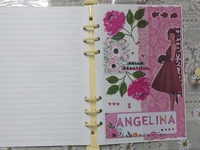 "Angelina" name request journal | scrapbook