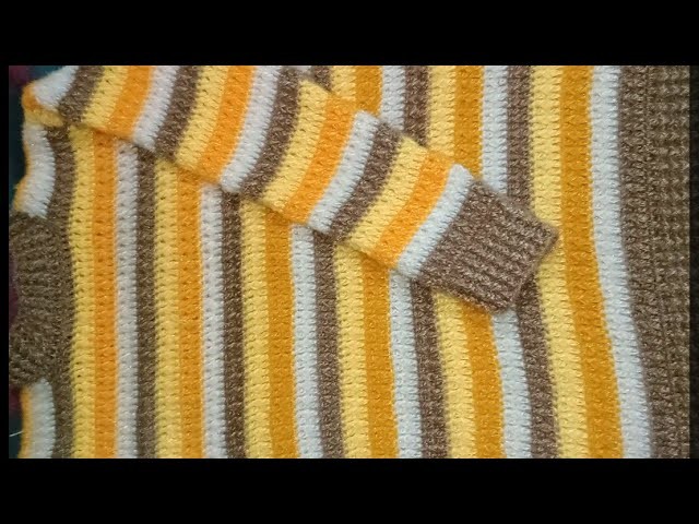How to make a crochet sweater for girls and boys#(part1)