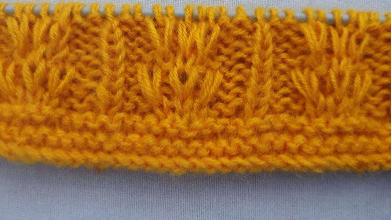 New knitting design for all project