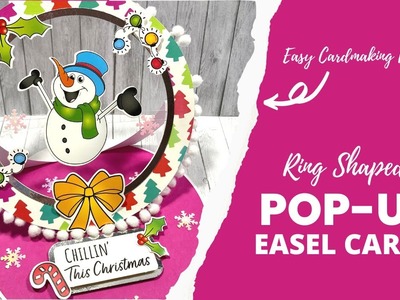 Ring Shaped POP-UP Easel Cards | EASY card making designs!!!