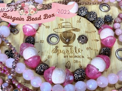 September 2022 Bargain Bead Box Bead Haul | Misty Rose Quartz Beads