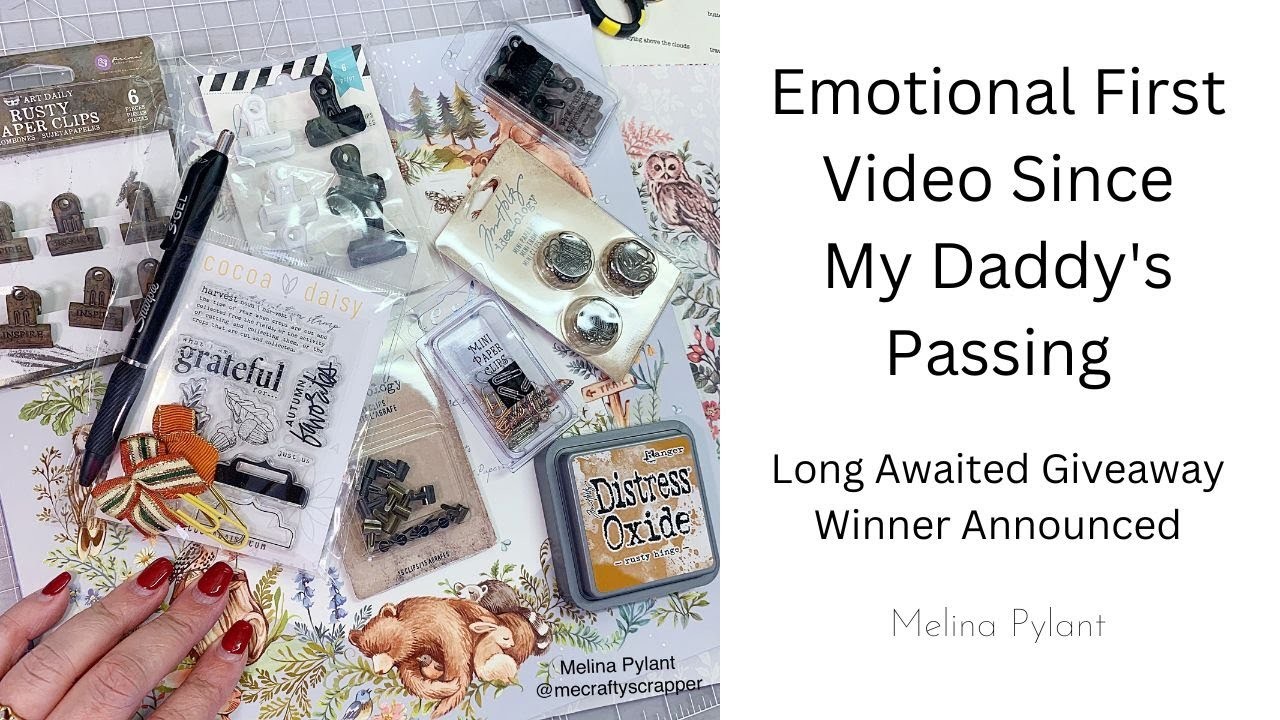 EMOTIONAL FIRST VIDEO SINCE MY DADDY PASSED | LONG AWAITED GIVEAWAY WINNER ANNOUNCED