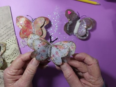 Little Bits #11:  Paperclip Butterflies