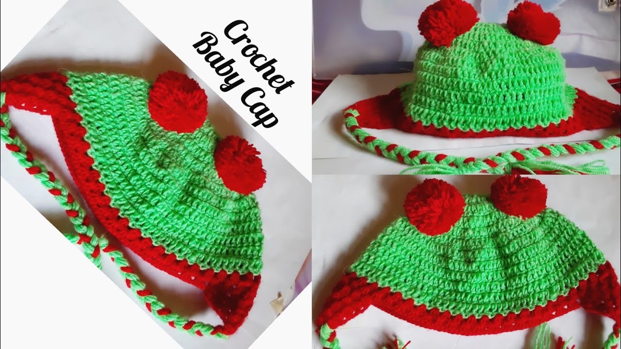 How to make Crochet Baby???? CAP????. Crochet Baby Beanie Easy