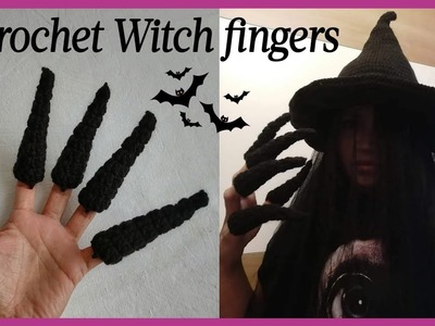 Crochet Witch Fingers (Halloween)