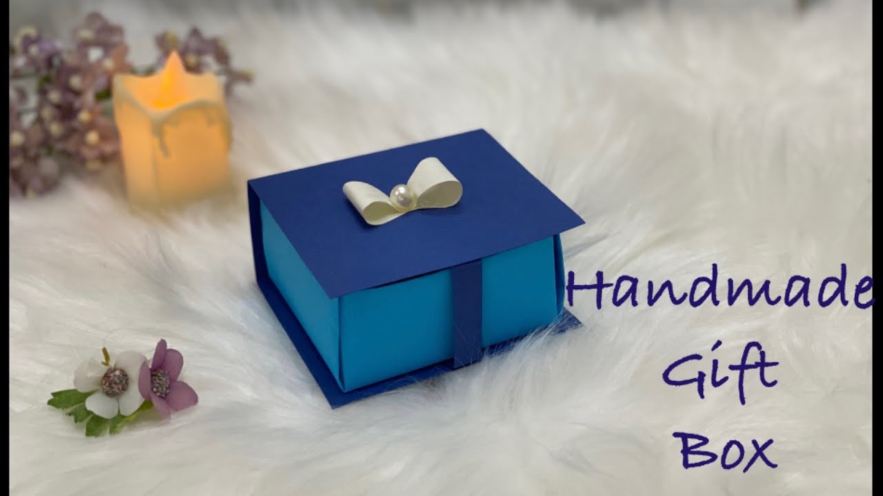 DIY Gift Box. How to make Gift Box? Easy Paper Crafts Idea art