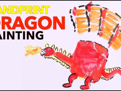 DIY: How to Make Handprint Animal - Dragon  + More Art Videos