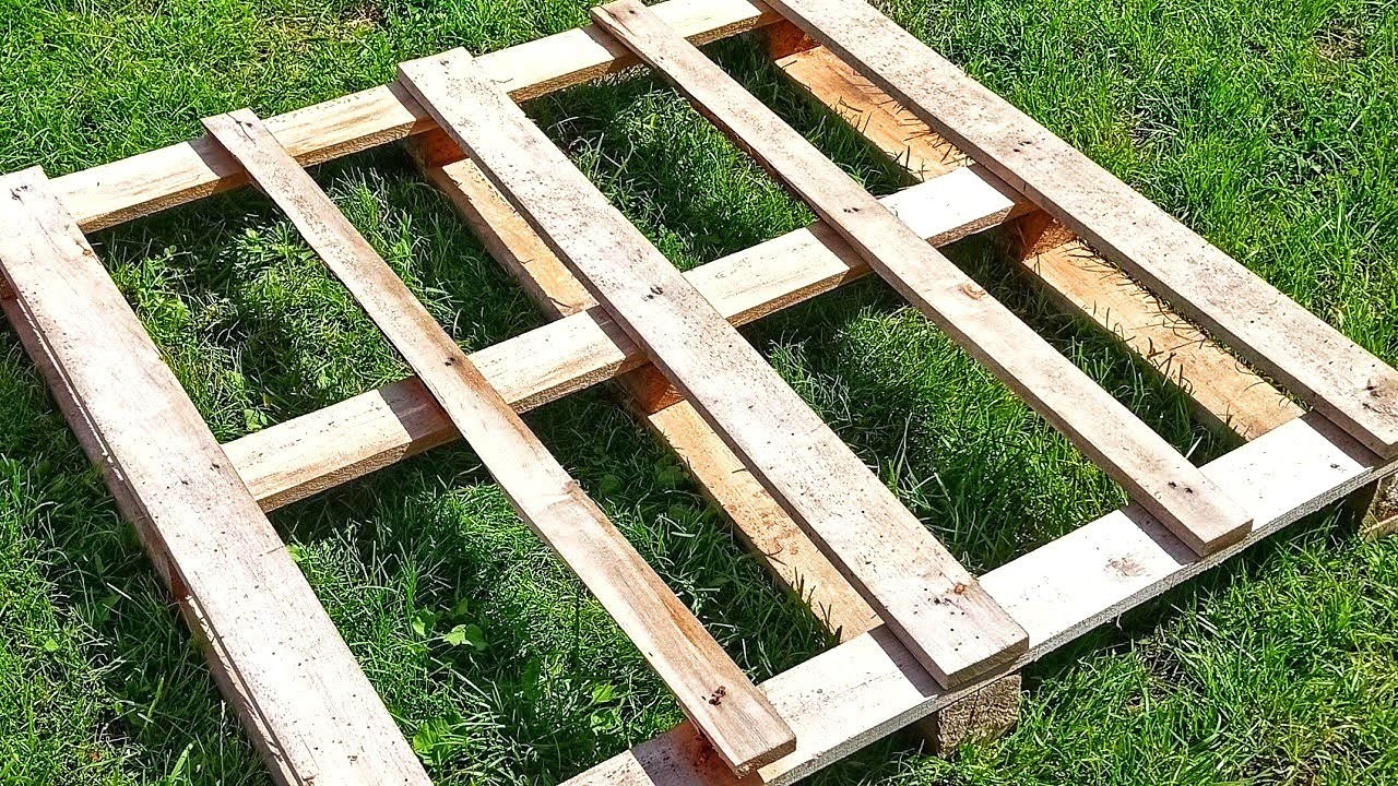 What can be done from an old pallet.