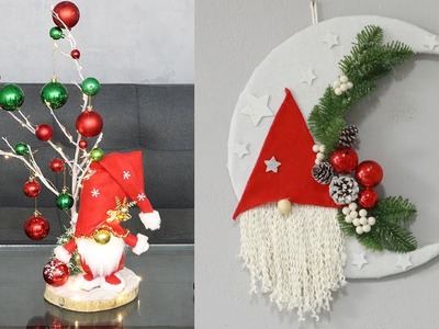 7 Christmas Decoration Ideas 2022, Santa Claus Christmas Centerpieces. 