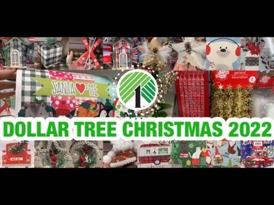 DOLLAR TREE ••New CHRISTMAS 2022•• Shop With Me