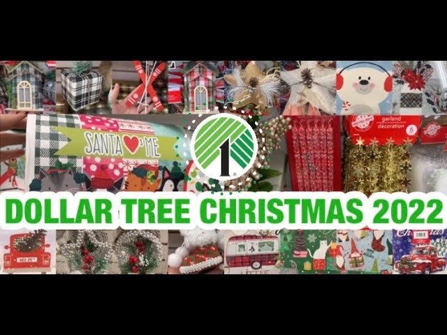 DOLLAR TREE ••New CHRISTMAS 2022•• Shop With Me
