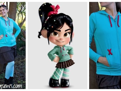 How to Make a Vanellope Costume from Thrifted Clothes