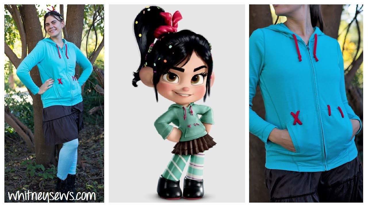 How to Make a Vanellope Costume from Thrifted Clothes