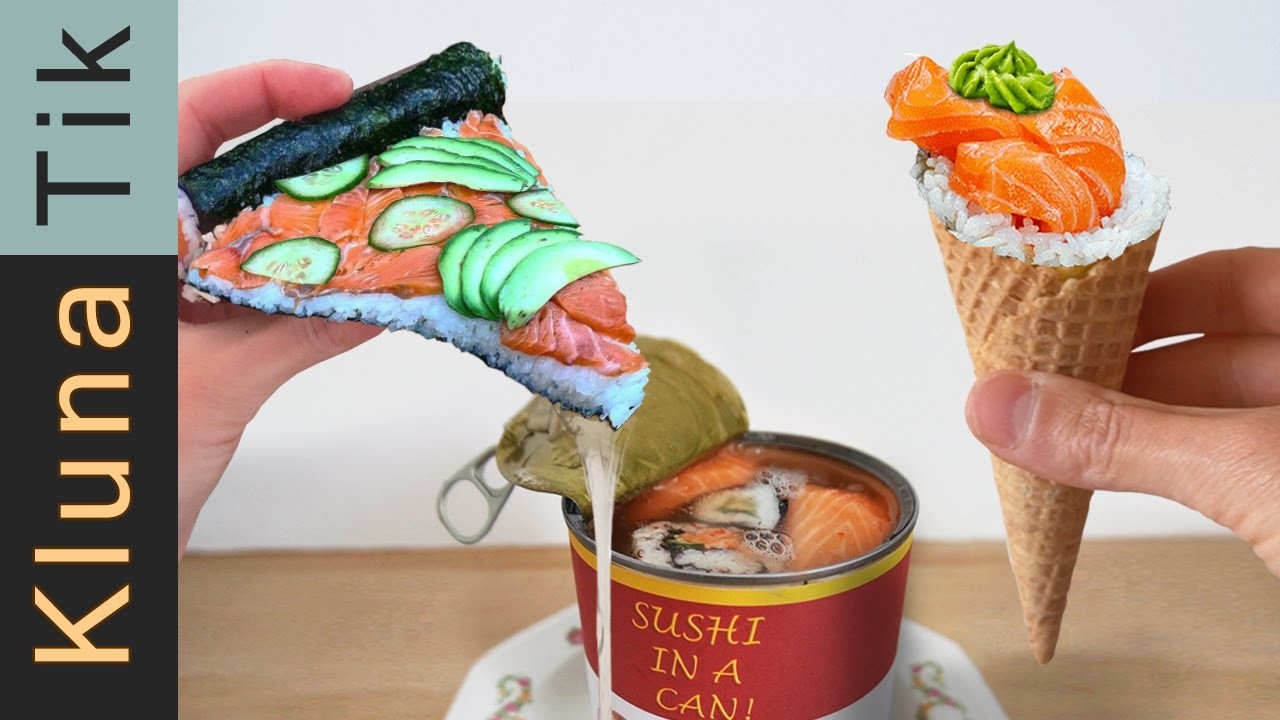 3 creative sushi recipes | DIY Food Art