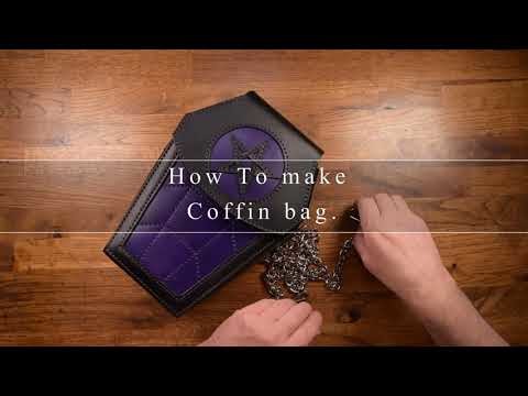 How to make Coffin bag  Pattern PDF