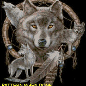 Dream Catcher & Wolves Cross Stitch Pattern***LOOK***Buyers Can Download Your Pattern As Soon As They Complete The Purchase